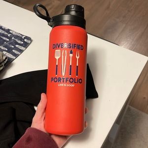 Life Is Good Water Bottle